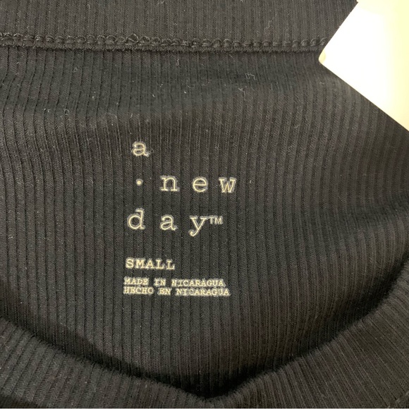 A New Day Black Sleeveless Tank - Size Small - Picture 3 of 5